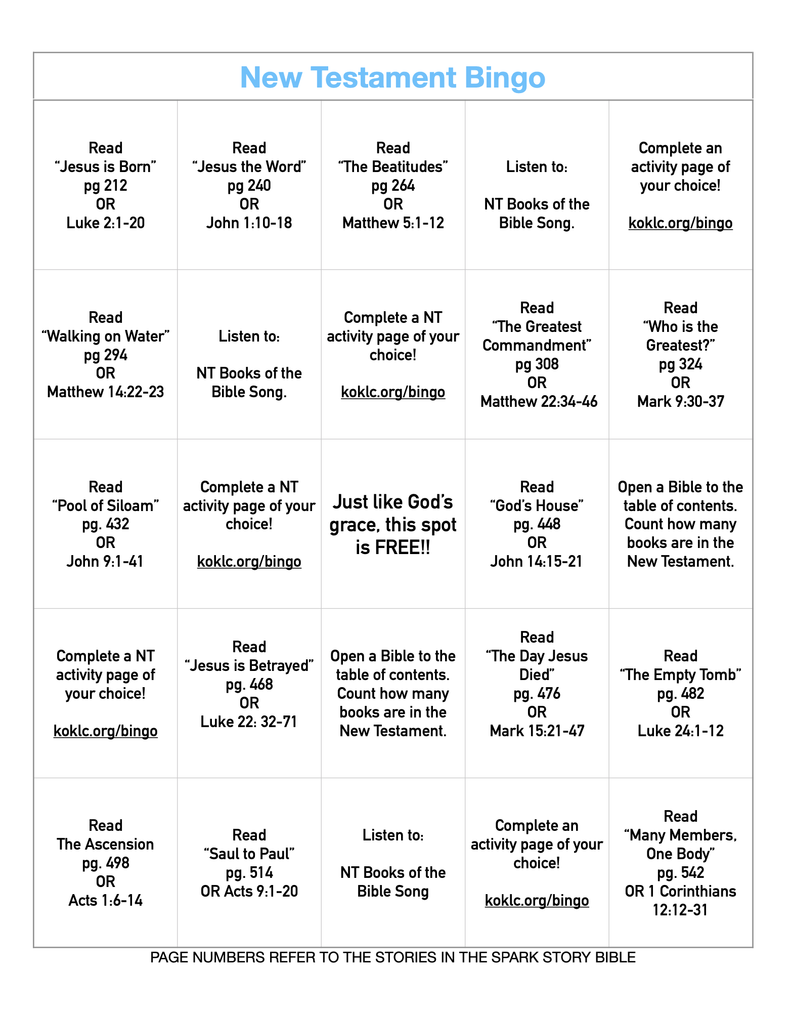 Bingo King Of Kings Lutheran Church
