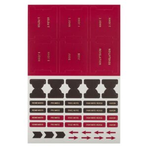 Black And Red Old And New Testament Bible Indexing Tabs