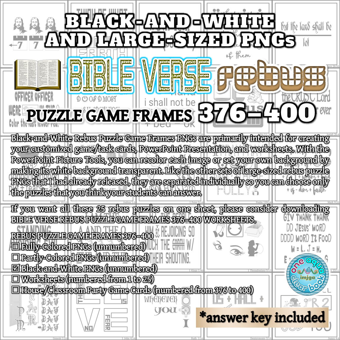 Bible Puzzle Game Printable