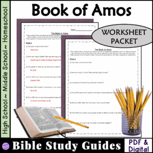 Book Of Amos Bible Study Questions Made By Teachers