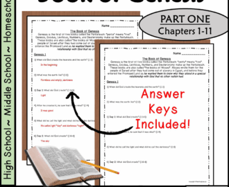 Book Of Genesis Bible Study Questions CH 1 11 Made By Teachers