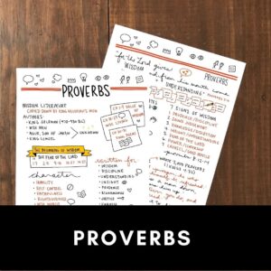 Book Of Proverbs Printables For Bible Study