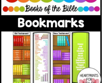 Books Of The Bible Bookmarks Old And New Testament 66 Books Bible Memorization Reading Log Sunday School Christian Resources Etsy