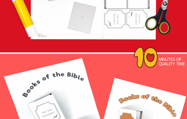 Books Of The Bible Craft 10 Minutes Of Quality Time