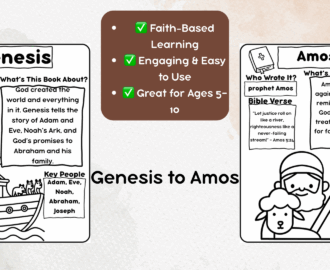 Books Of The Bible Fact Sheets For Kids 30 Printable Bible Worksheets For Learning Scripture Classful