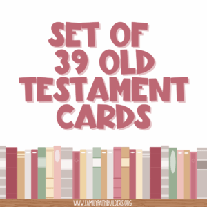 Books Of The Bible Flashcards Family Faith Builders