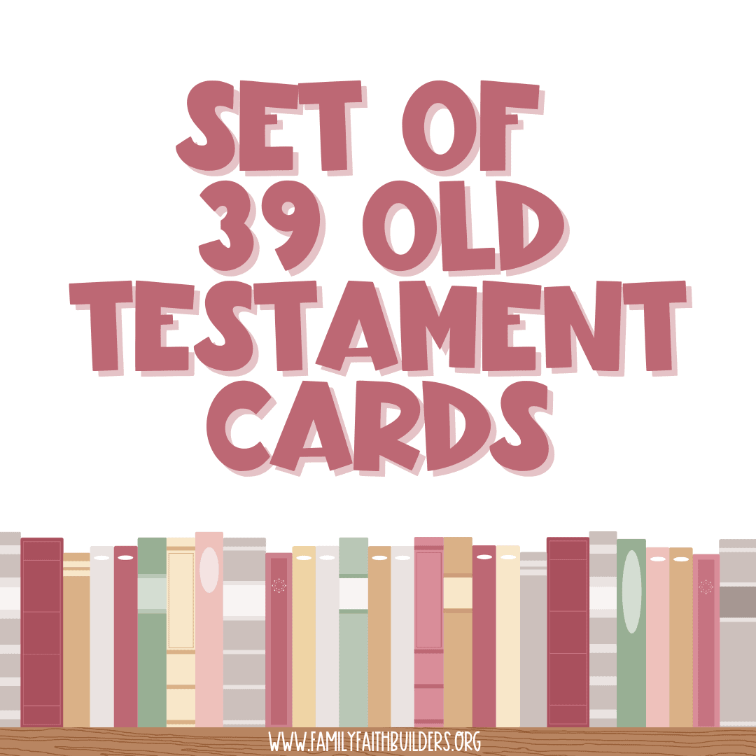 Books Of The Bible Flashcards Family Faith Builders