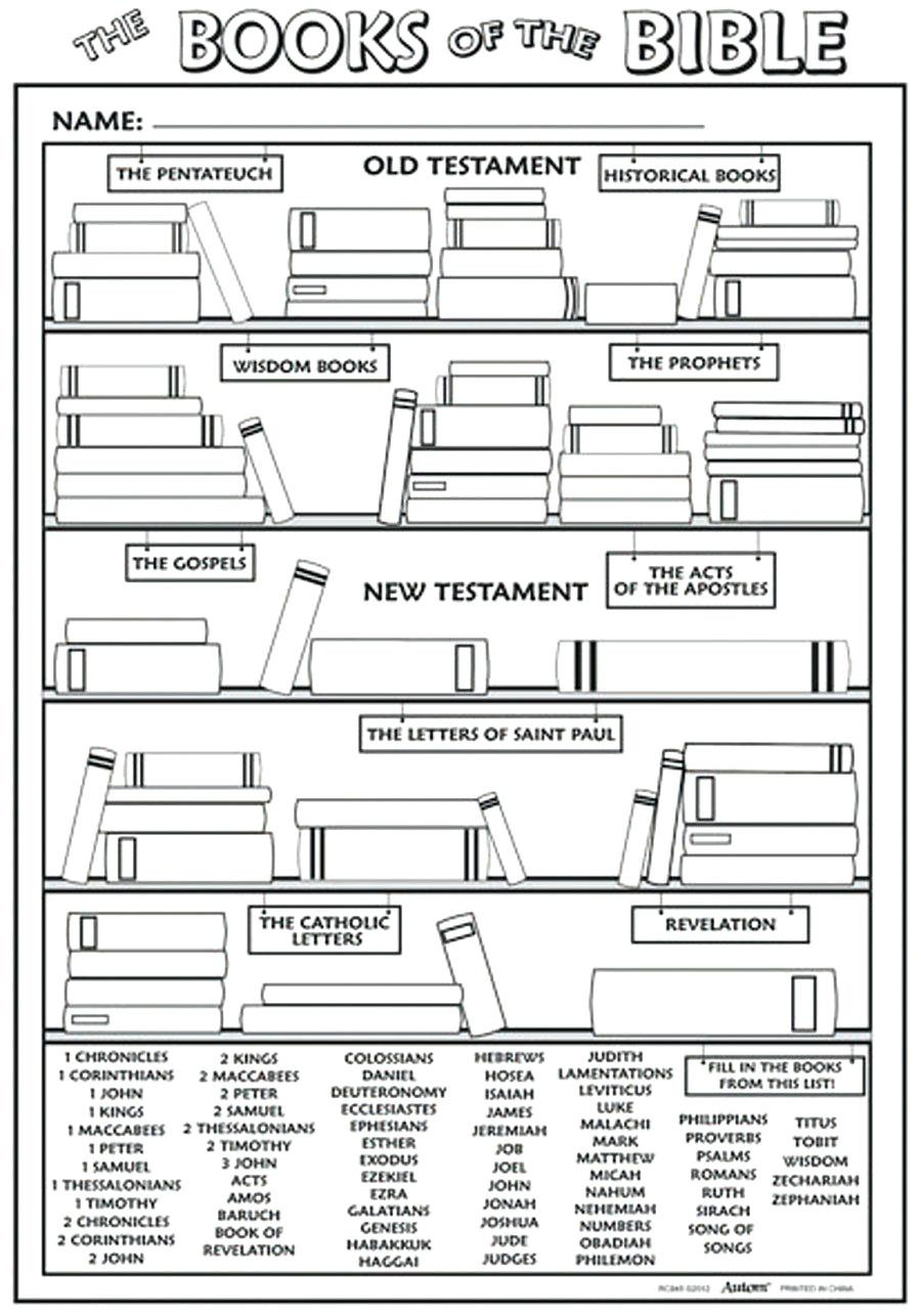 66 Books of the Bible Free Printable