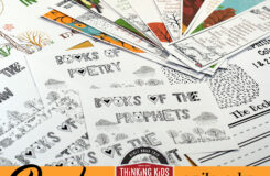 Books Of The Bible In Order Write Color Memorize Set