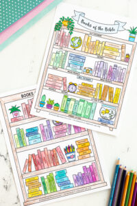 Books Of The Bible Printable Coloring Page Made To Be A Momma