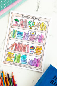 Books Of The Bible Printable Coloring Page Made To Be A Momma