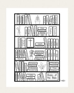 books of the bible printable etsy