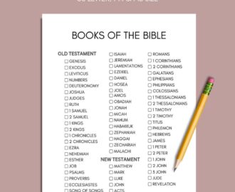 Books Of The Bible Reading Simple Checklist Printable Bible Reading Plan Printable Read The Bible In A Year Bible Study Printable Etsy