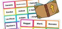 Books Of The Bible Superstar Worksheets