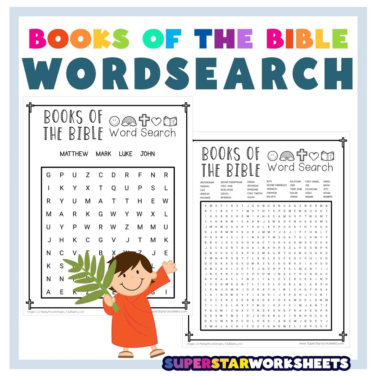 Printable Books of the Bible Large Print Free