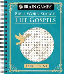 Brain Games Bible Word Search The Gospels Large Print Publications International Ltd Brain Games 9781639384938 Amazon Books