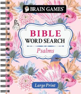 Brain Games Large Print Bible Word Search Psalms Brain Games Bible Publications International Ltd Brain Games 9781645585008 Amazon Books