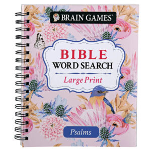 Brain Games Large Print Bible Word Search Psalms Miles Kimball