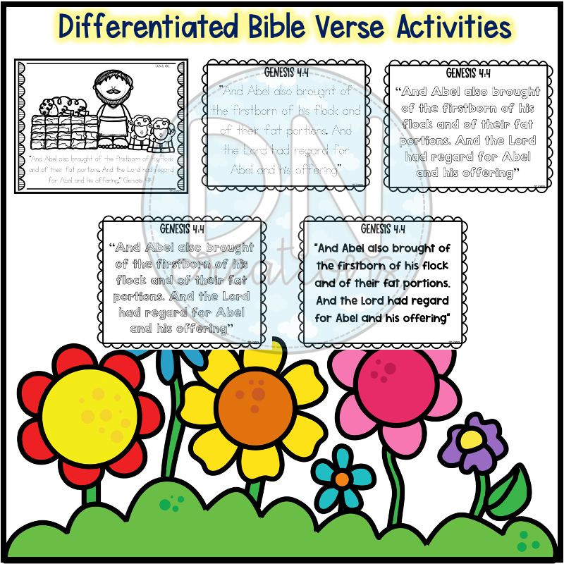 Printable Bible Worksheet Lessons