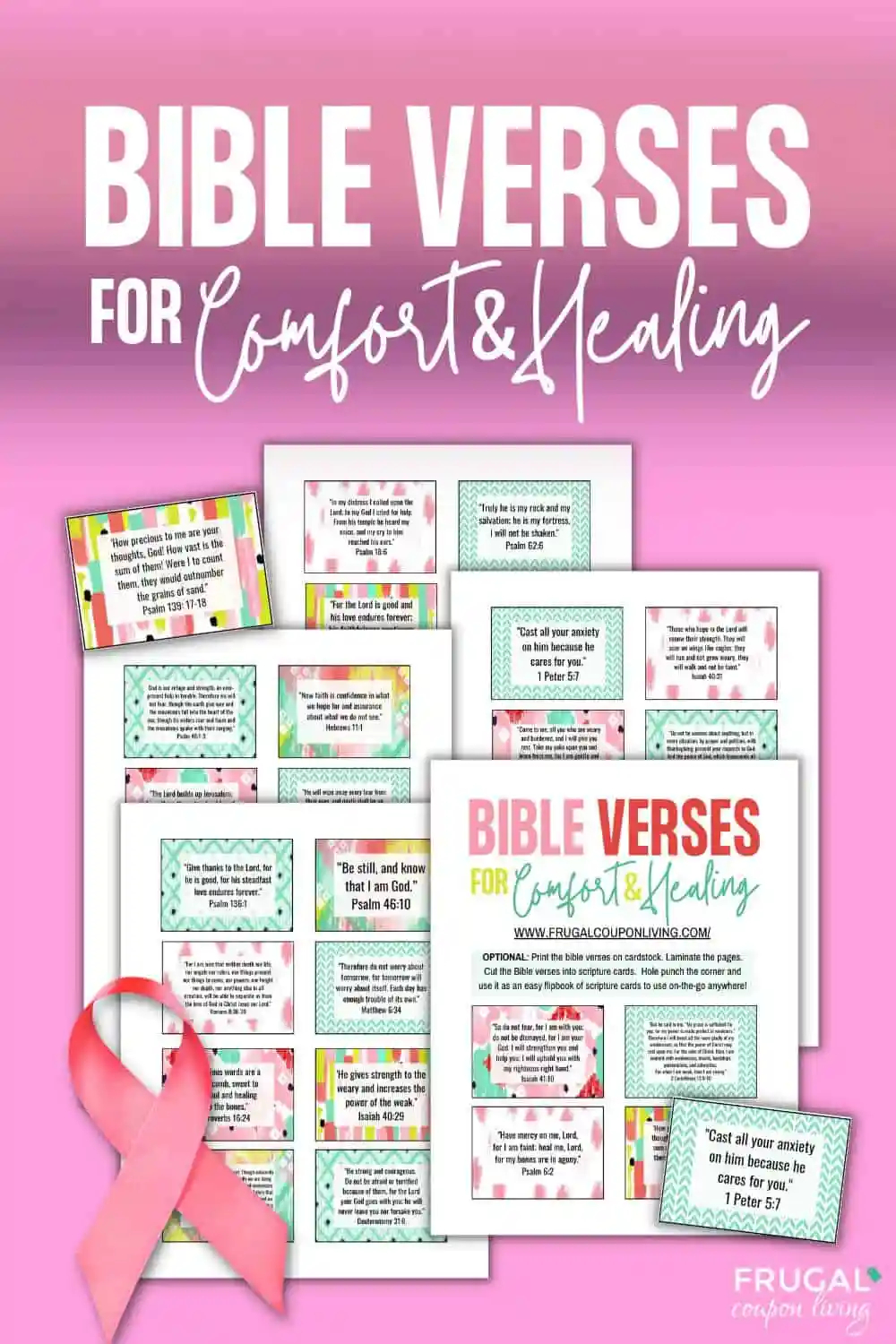 Cancer Bible Verses About Healing Comfort