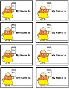 Candy Corn Sunday School Lesson Fall Sunday School Lessons