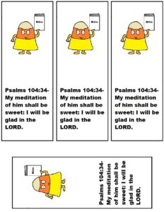 Candy Corn Sunday School Lesson Fall Sunday School Lessons