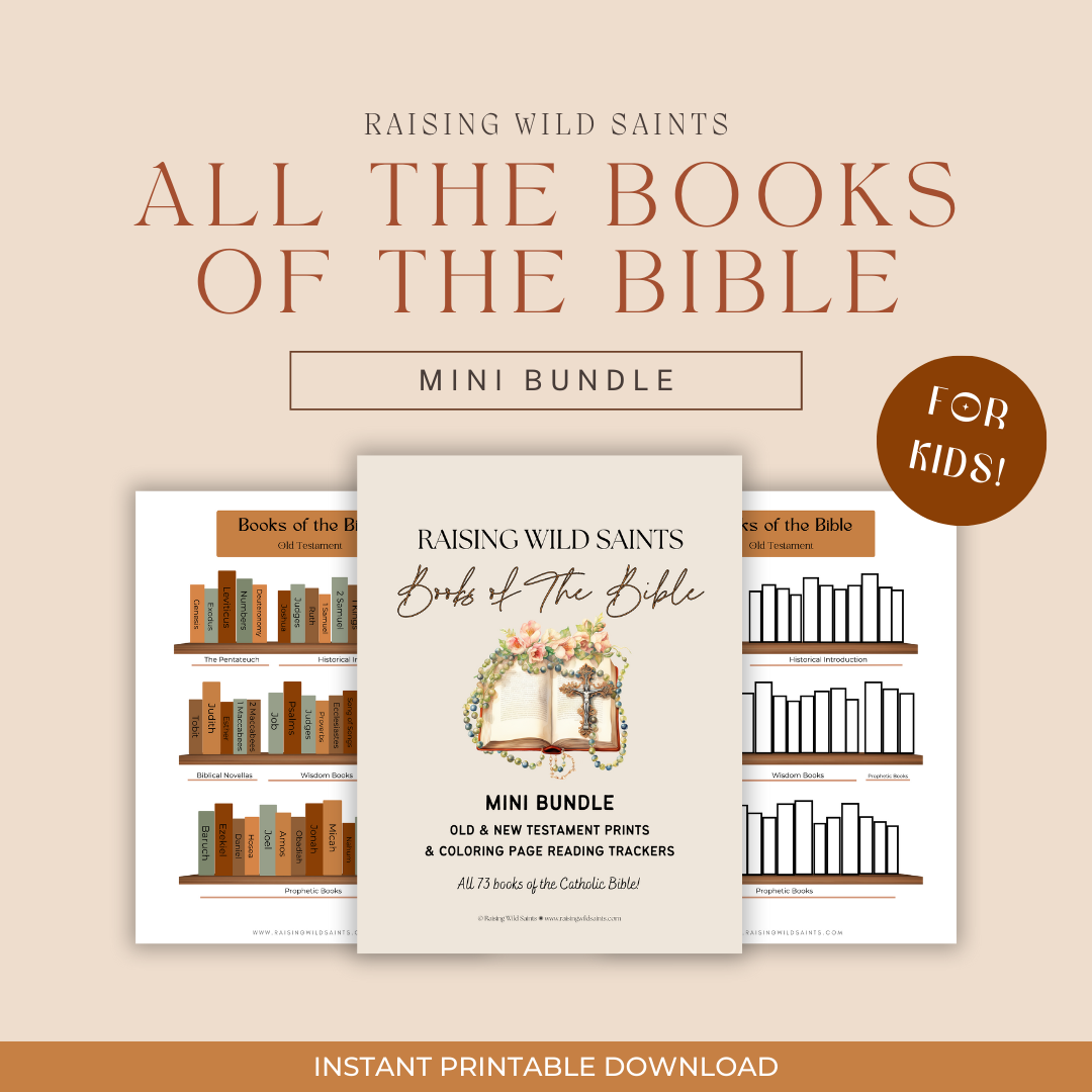 Catholic Books Of The Bible Printables Mini Bundle