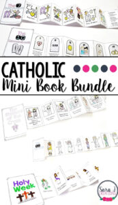 Catholic Mini Books To Teach The Faith Sara J Creations
