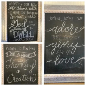 Chalkboard Ideas For Christians Bible Verses Hymns Done With Diligence