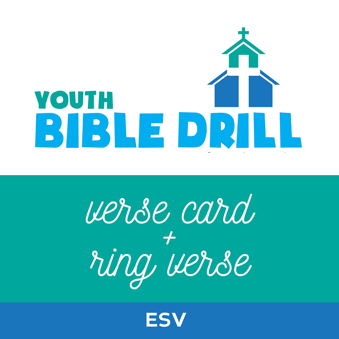 Children s Bible Drill Verse Card ESV Blue Cycle Baptist State Convention Of North Carolina