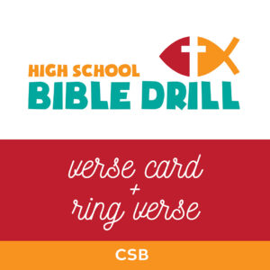 Children s Bible Drill Verse Card ESV Blue Cycle Baptist State Convention Of North Carolina