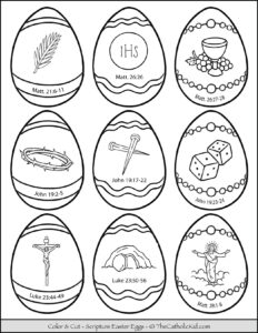Christ Centered Easter Bible Study For Kids Printable Wildly Worksheets Library