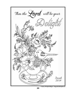Christian Adult Coloring Book Nursing Home Ministry Resources