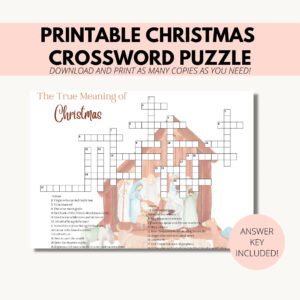 Christian Christmas Puzzle Etsy