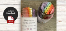 Christian Teen Gift DIY Jar Of Bible Verses For Emotions Printable Instant Download Do It Yourself Feelings US Letter And A4 Etsy