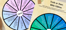 Christian Truth Or Dare Printable Bible Based Game For Kids Ages 913 Classful