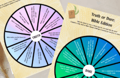 Christian Truth Or Dare Printable Bible Based Game For Kids Ages 913 Classful