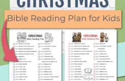 Christmas Bible Reading Plan Kids Bible Teacher