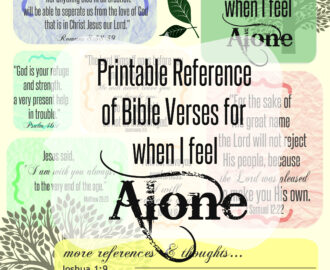Collection Of Free Printable Bible Verses