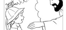 Coloring Page Through Every Day God s Healing Touch My Wonder Studio