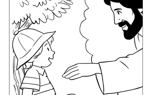 Coloring Page Through Every Day God s Healing Touch My Wonder Studio