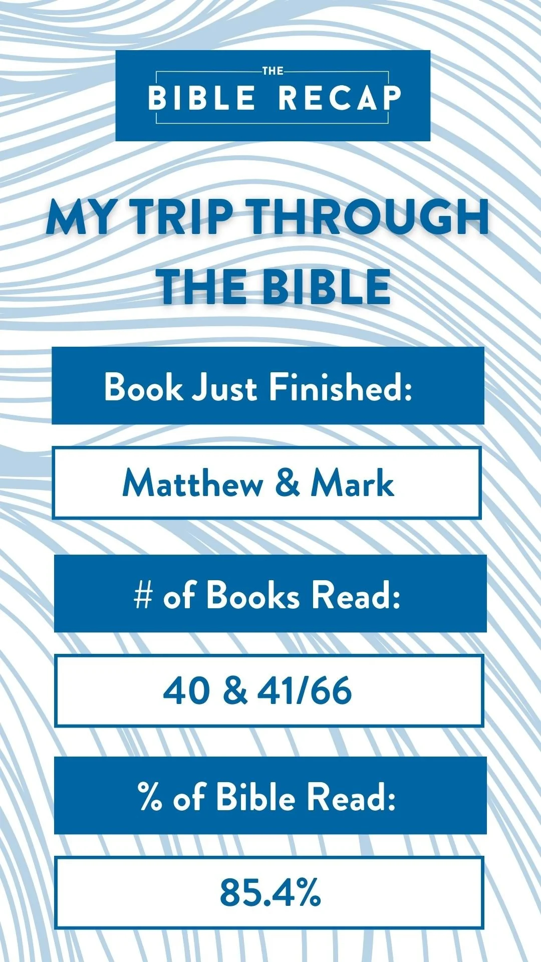 Complete The Bible Recap Celebrate Your Bible Reading Journey The Bible Recap