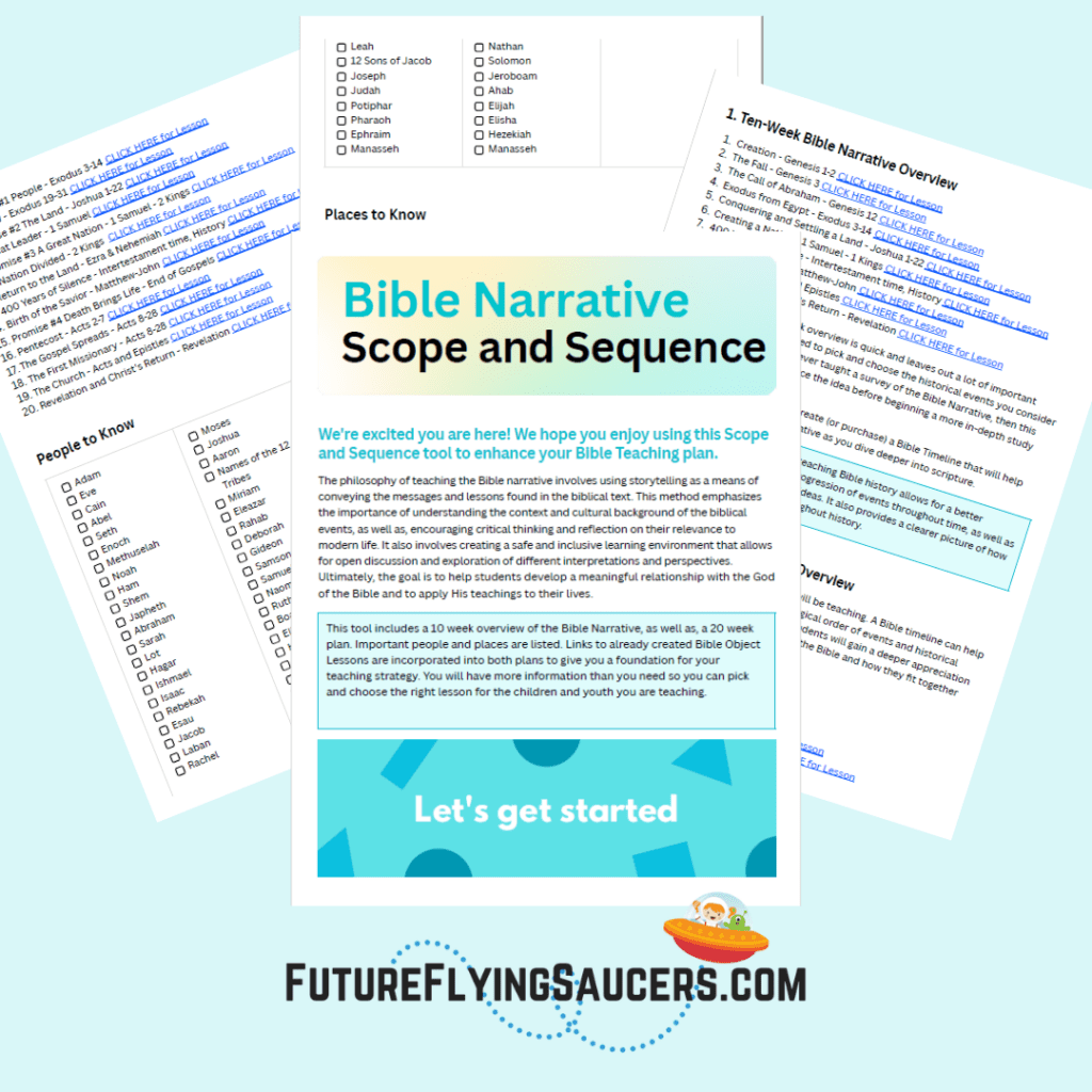 Creation Object Lesson FutureFlyingSaucers Object Lessons