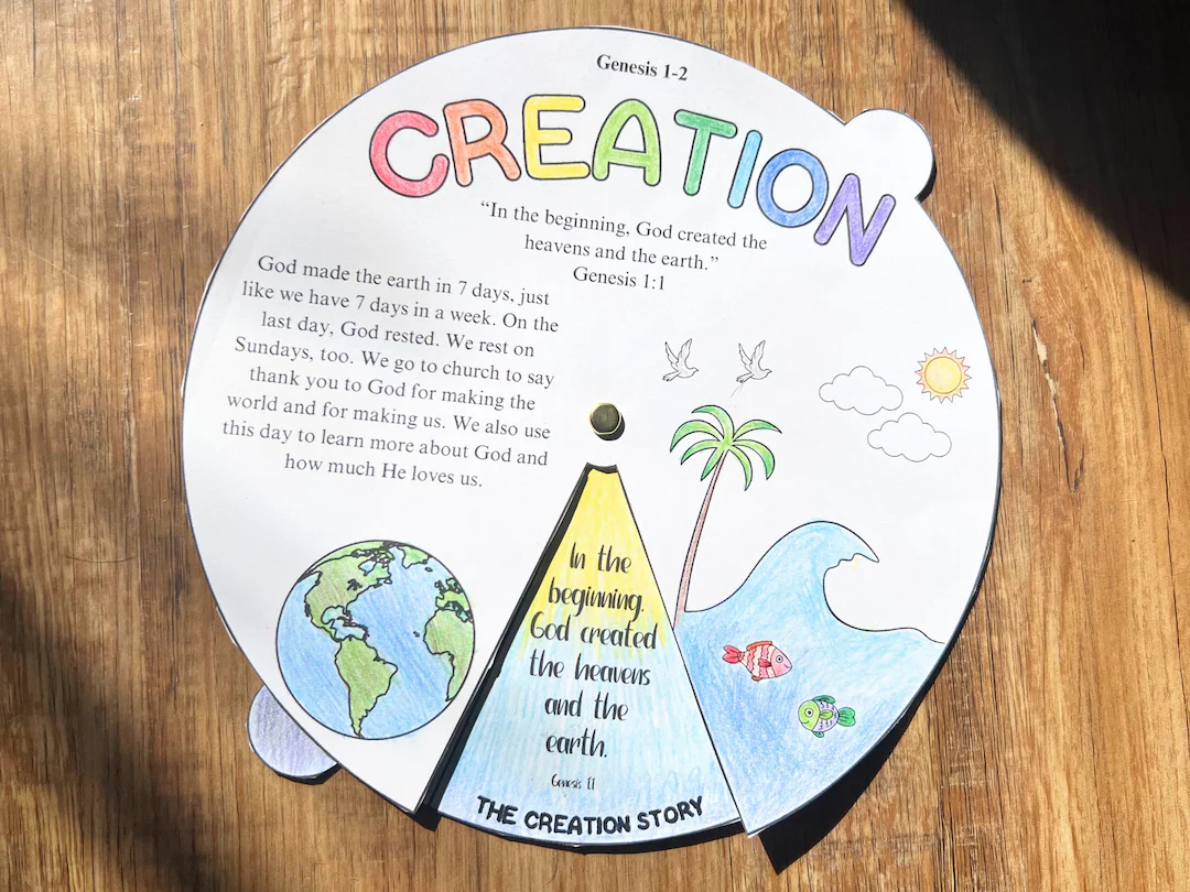 Free Printable Creation Bible Lessons