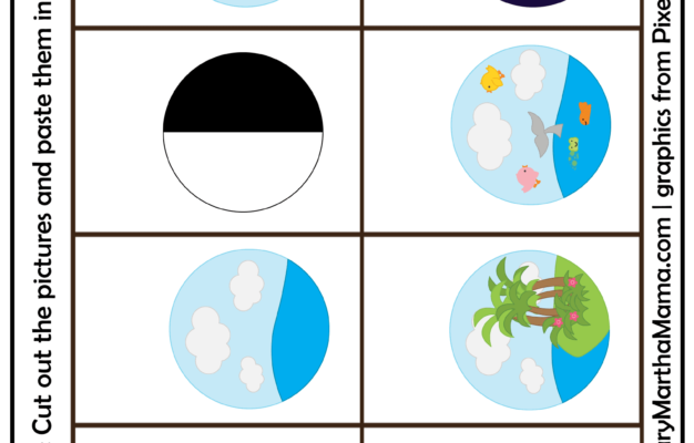 Creation Story For Kids Free Printable Activities Mary Martha Mama
