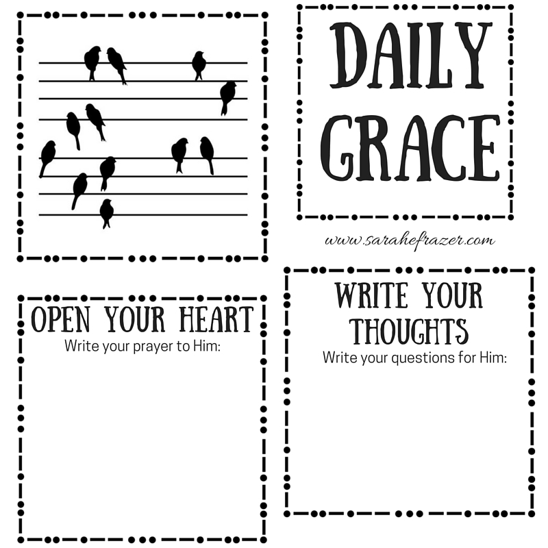 Bible Journal Printable Template
