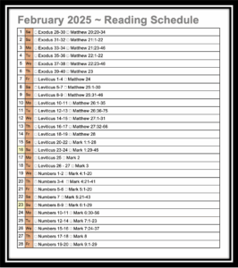 Daily Scripture Reading The Bible For Food Recovery