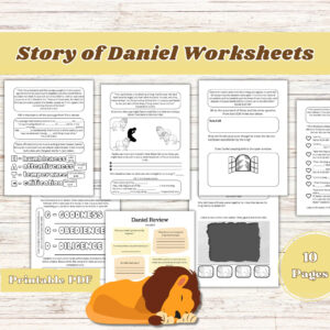 Daniel Bible Bible Worksheets Kids Bible Printable Kids Bible Study Bible Activities Lions Den Kids Bible Stories Sunday School Etsy