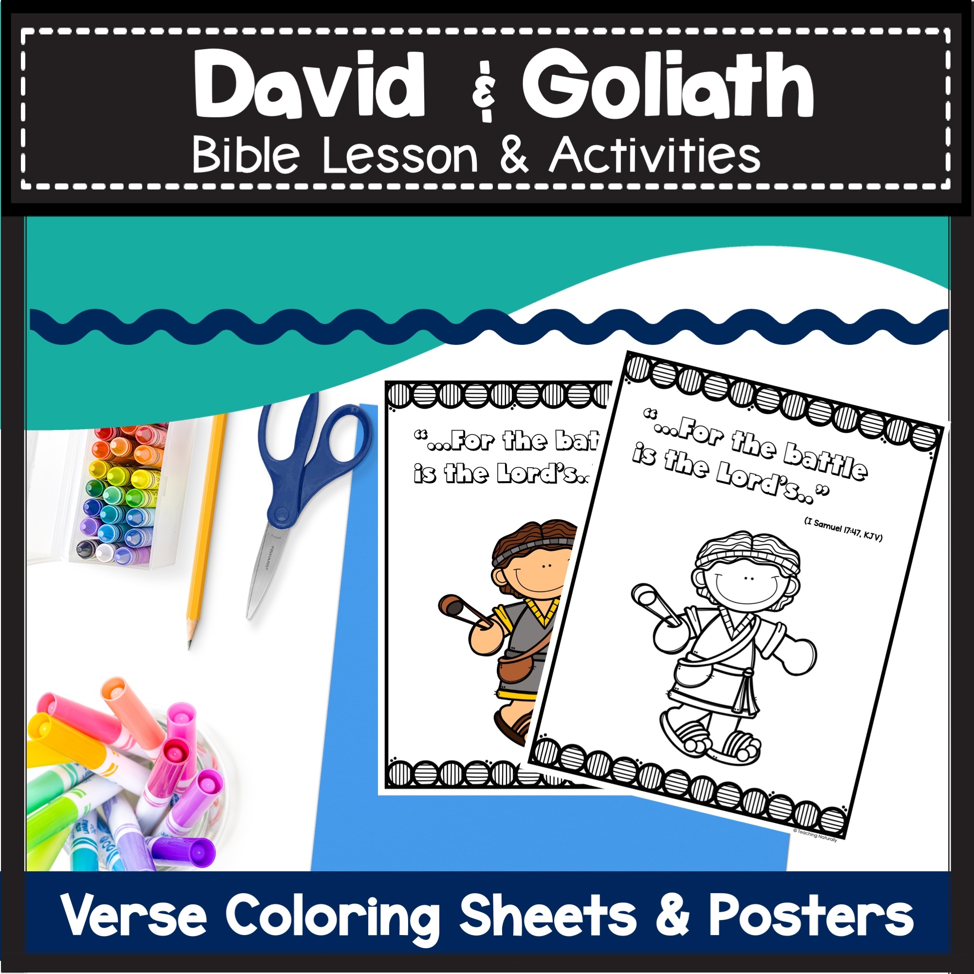 David And Goliath Bible Lesson And Activities For Kids Made By Teachers