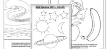Days Of Creation Coloring Book Free DIY Homeschooler